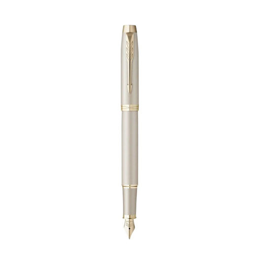 Picture of PARKER IM CT FOUNTAIN PEN CHAMPAGNE BLUE F